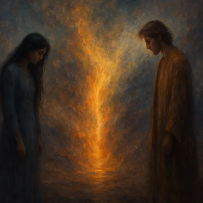 The Divine Science of Separation: Why Twin Flames Must Break Apart to Heal Humanity’s Heart